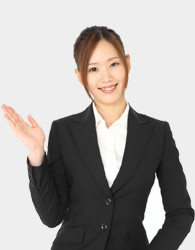 女性案内人のイメージ